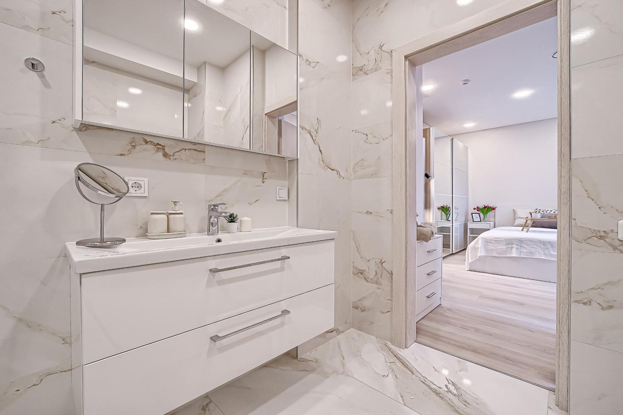 Business-Class Apartments 1 X Free Parking X Self Check In 24X7 VNO Extérieur photo