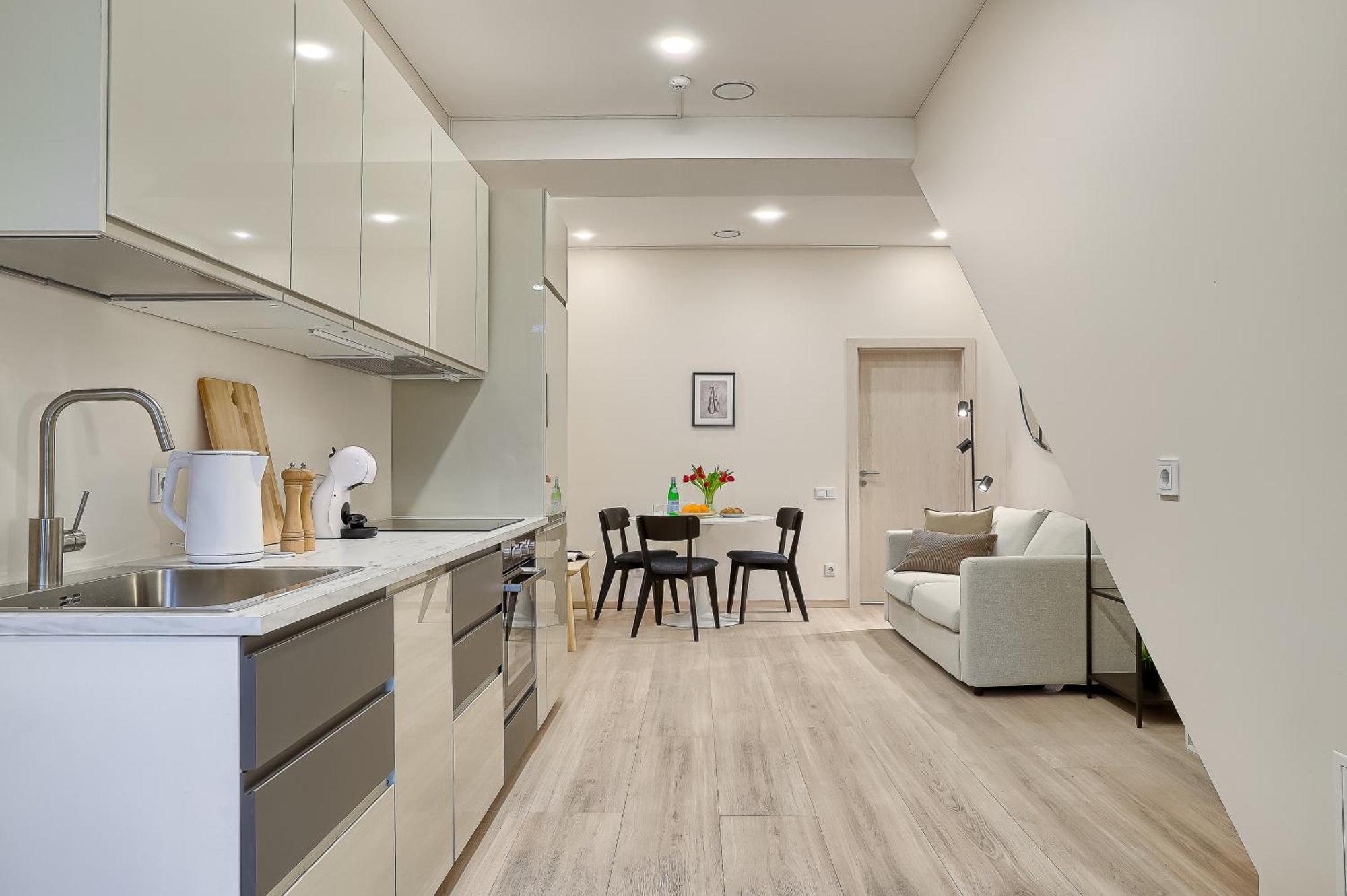 Business-Class Apartments 1 X Free Parking X Self Check In 24X7 VNO Extérieur photo