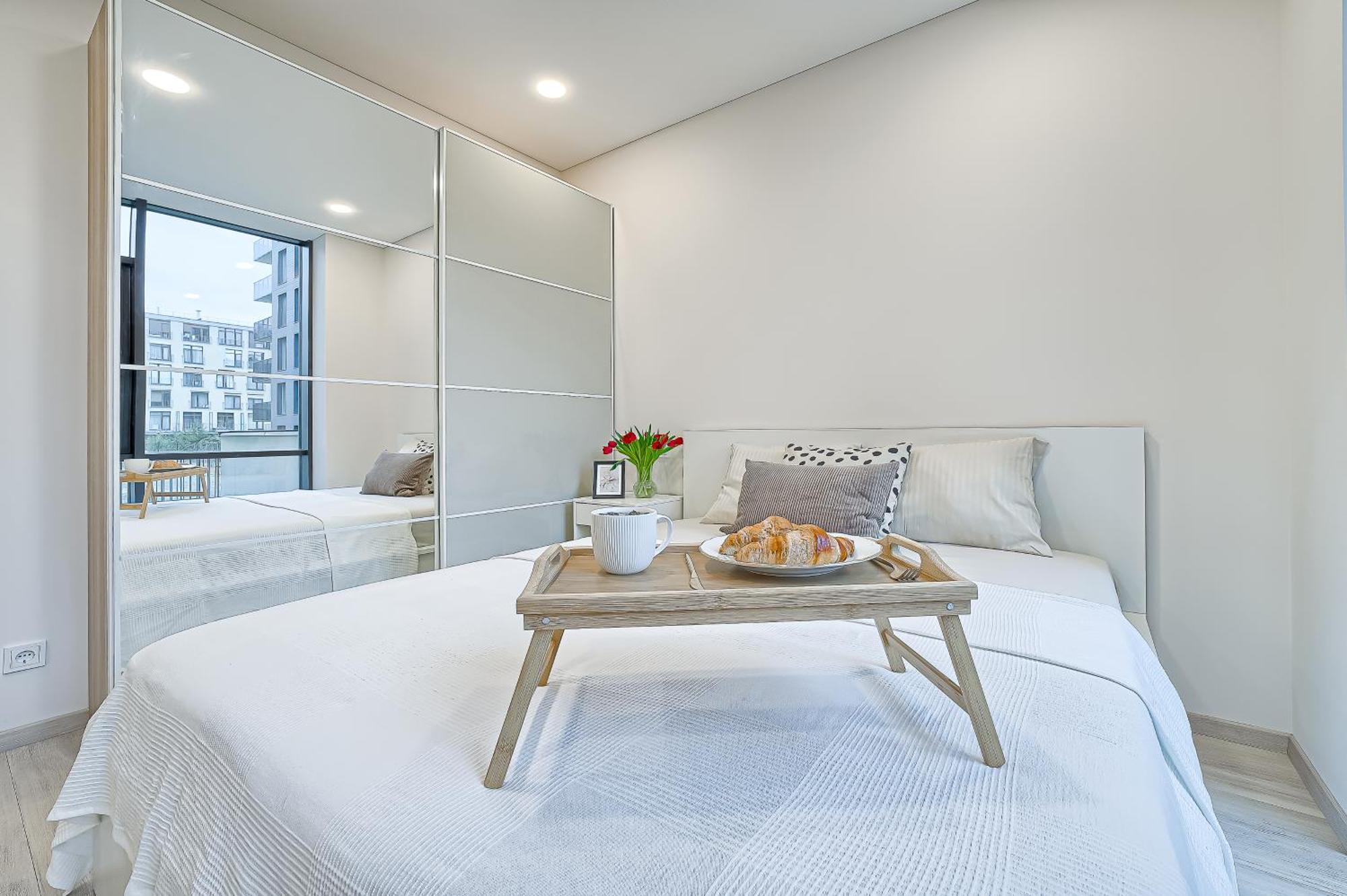 Business-Class Apartments 1 X Free Parking X Self Check In 24X7 VNO Extérieur photo
